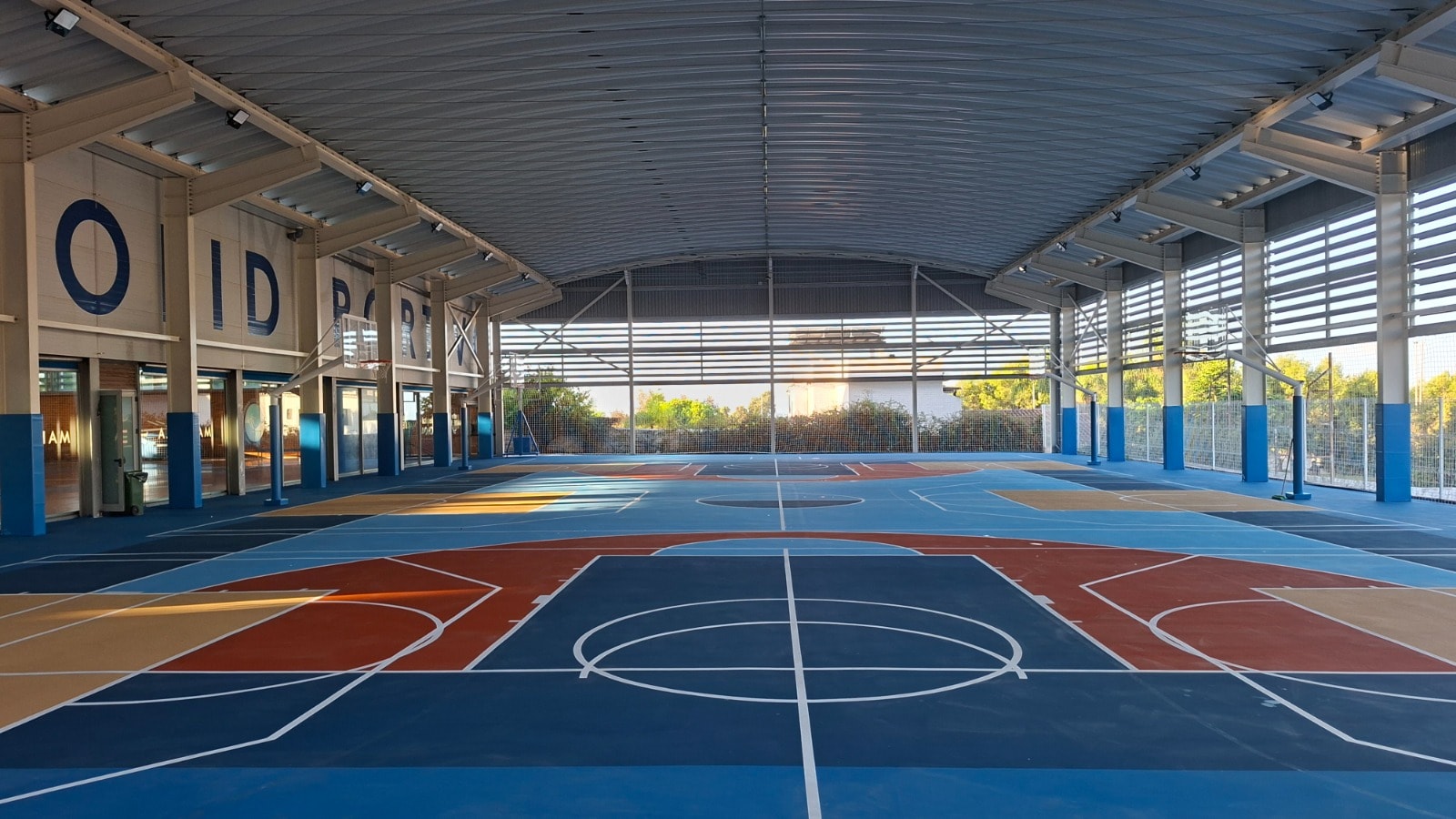 Cubierta Pista Deportiva Pabellón Carlos Cabezas, Marbella